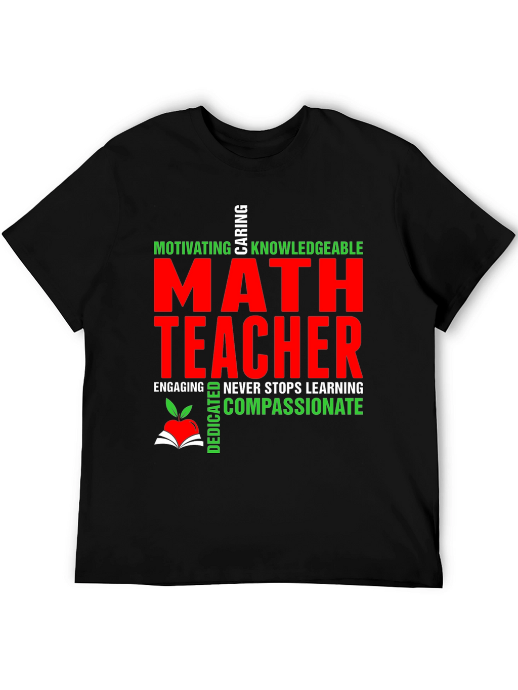 Math Teacher Graphic T-Shirt