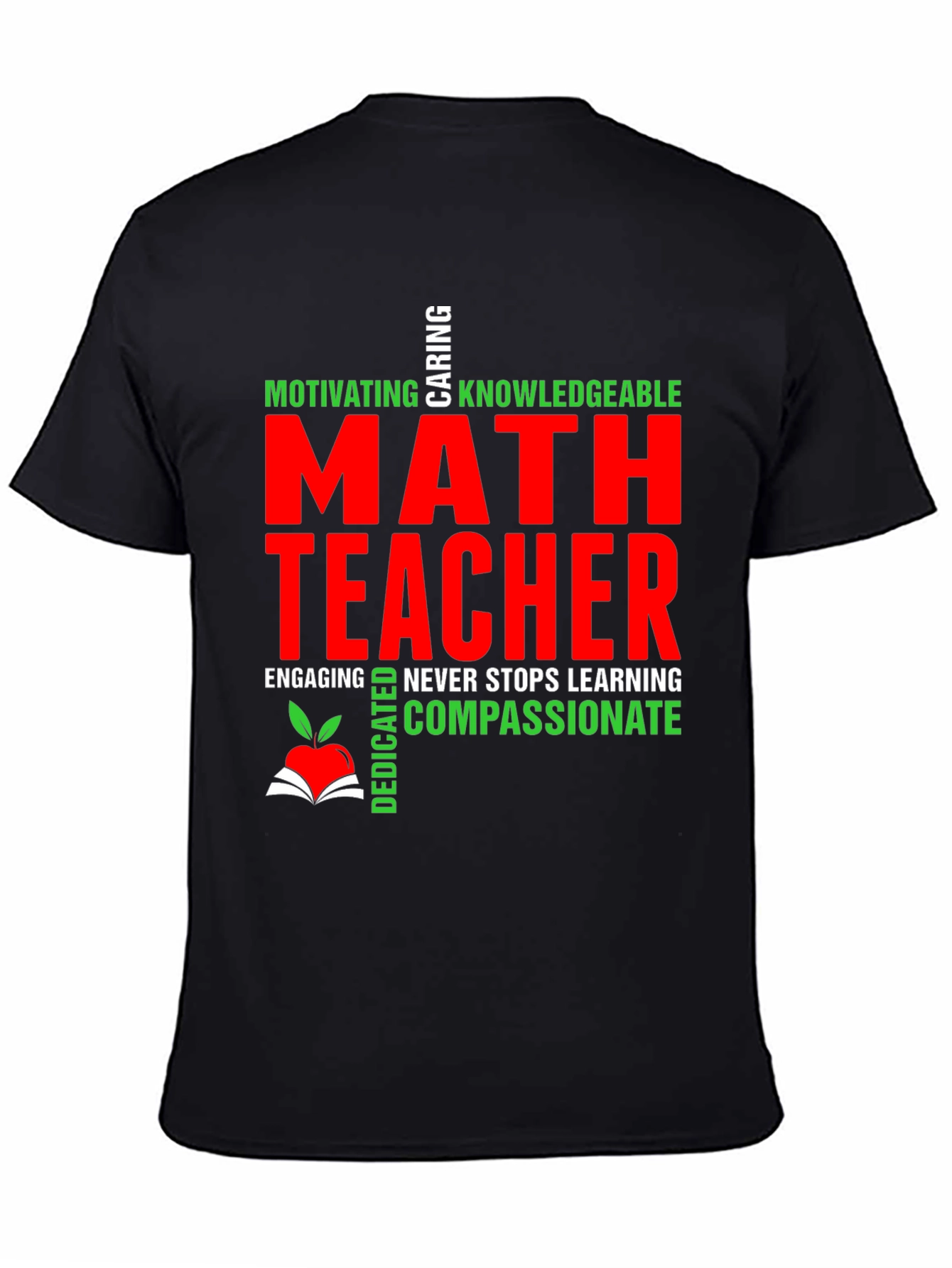 Math Teacher Graphic T-Shirt
