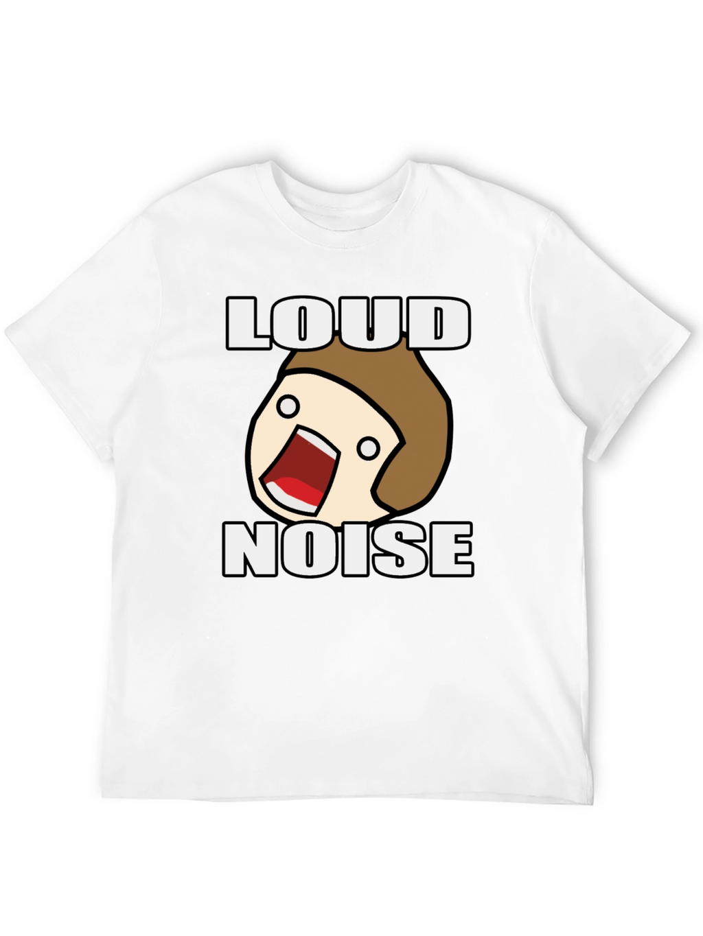 Loud Noise Black Graphic T-Shirt