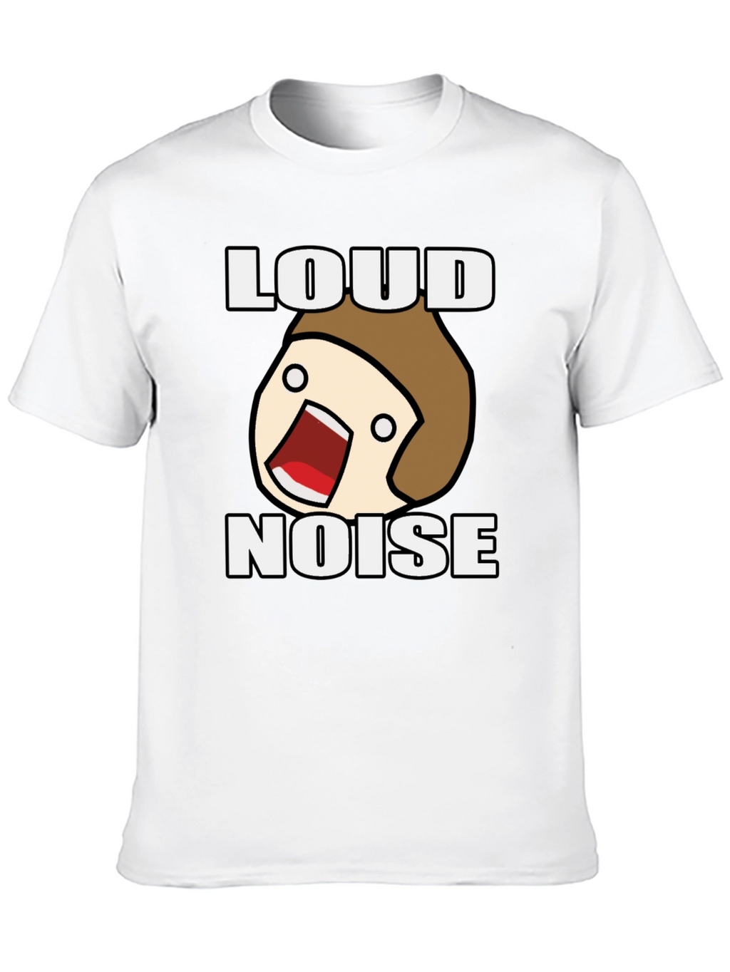 Loud Noise Black Graphic T-Shirt