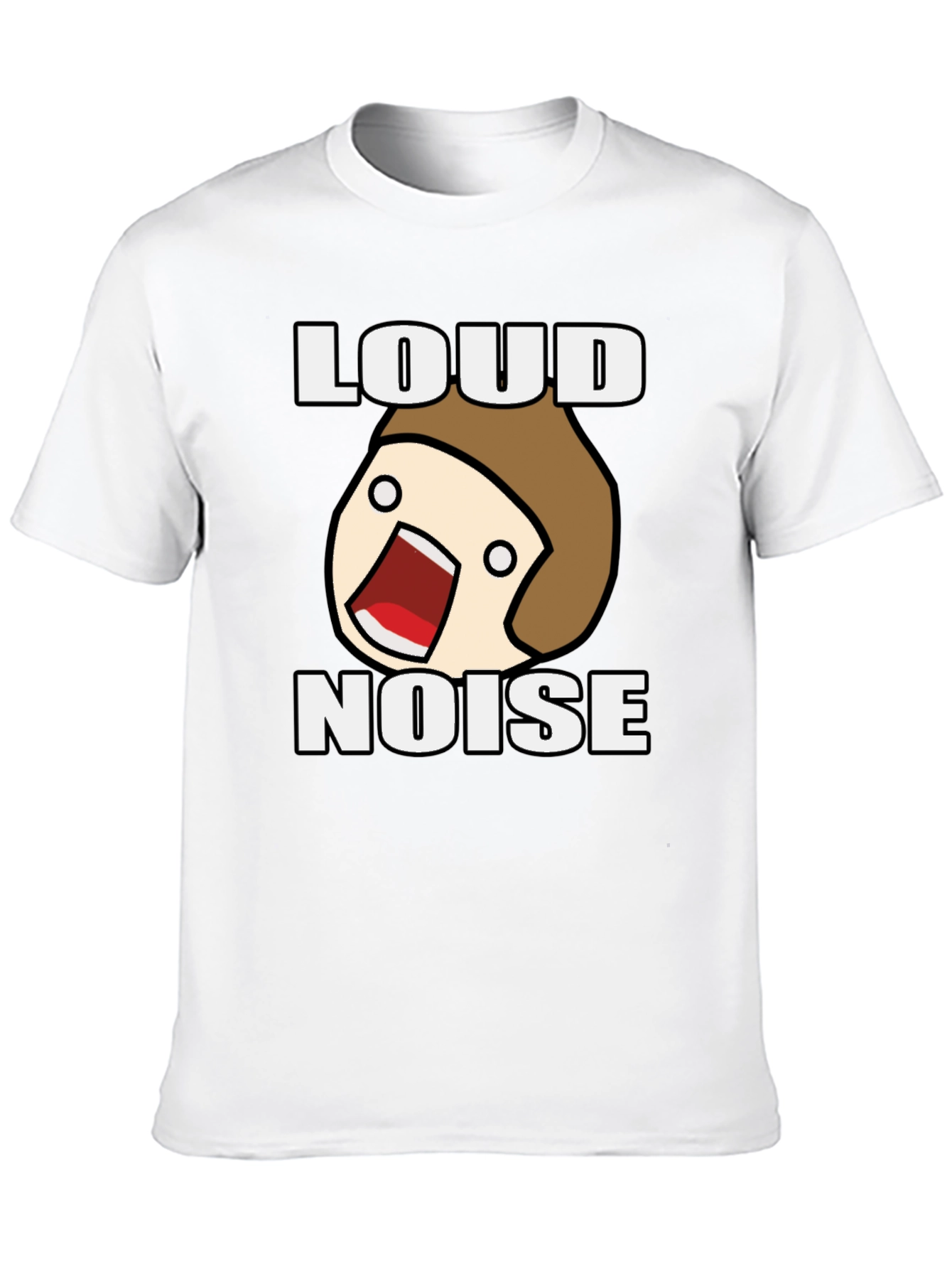 Loud Noise Black Graphic T-Shirt