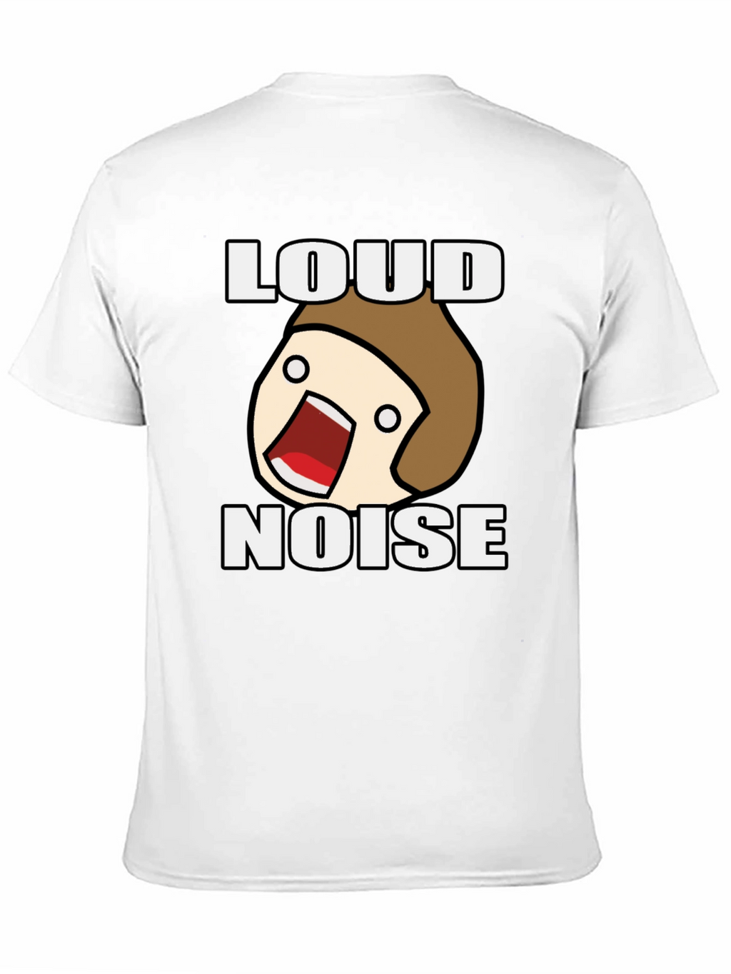 Loud Noise Black Graphic T-Shirt