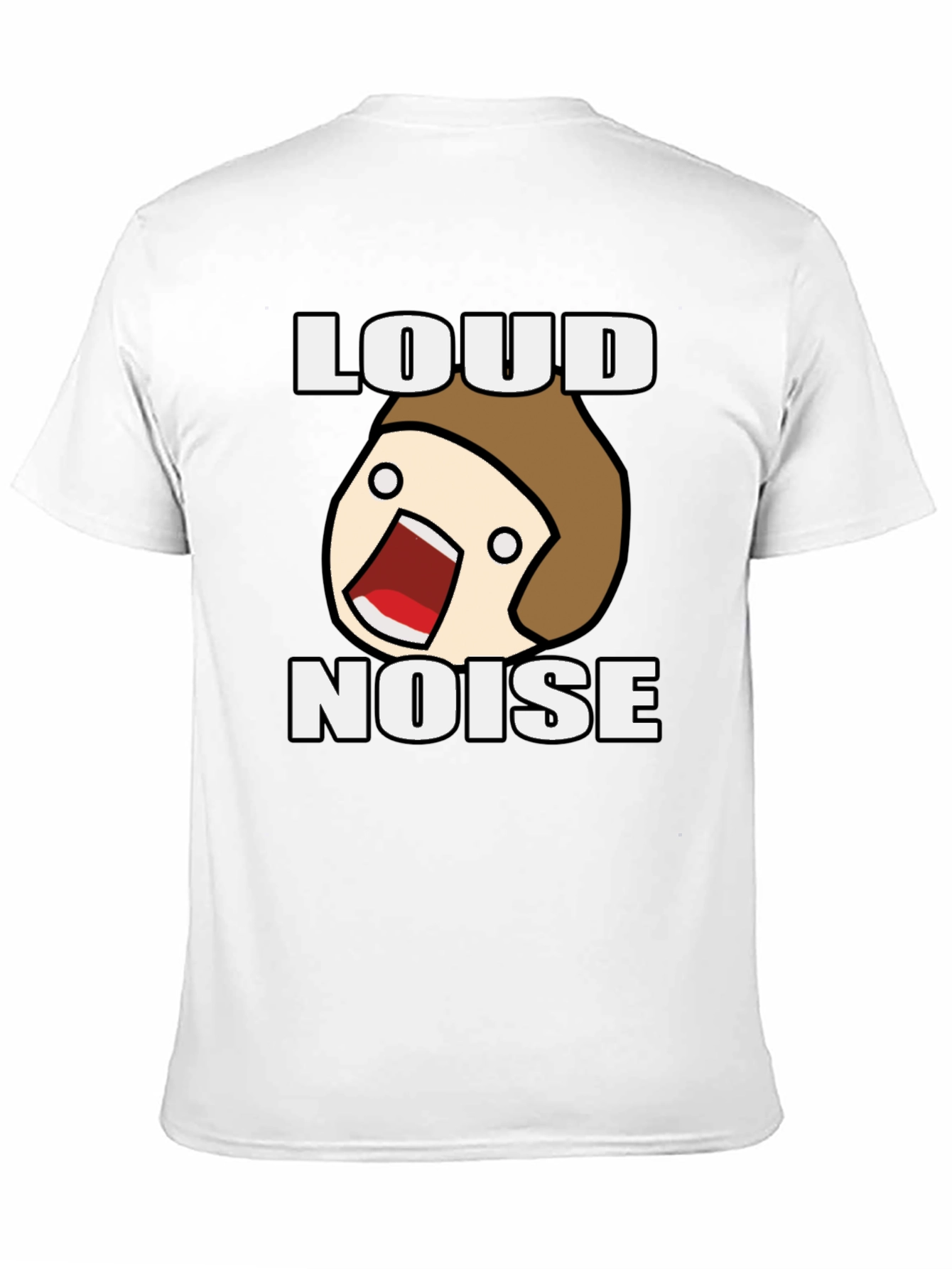 Loud Noise Black Graphic T-Shirt