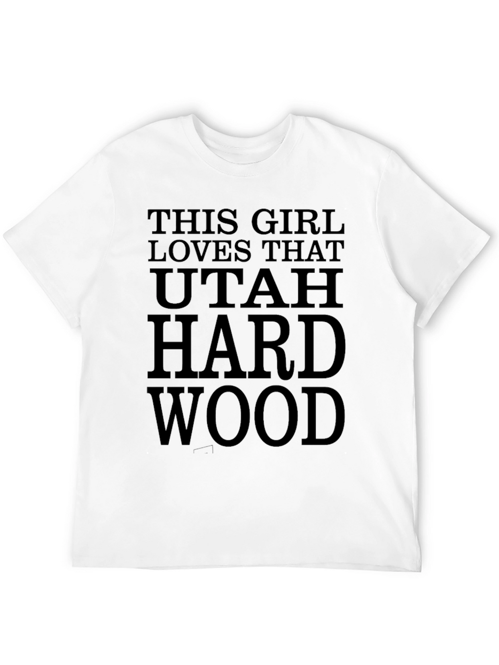 Utah Hardwood Lover T-Shirt - Funny Basketball Fan Tee