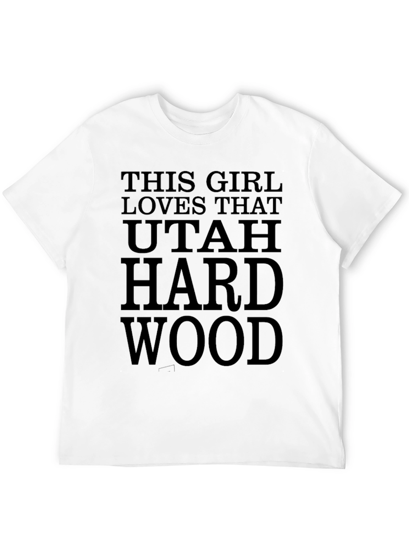 Utah Hardwood Lover T-Shirt - Funny Basketball Fan Tee