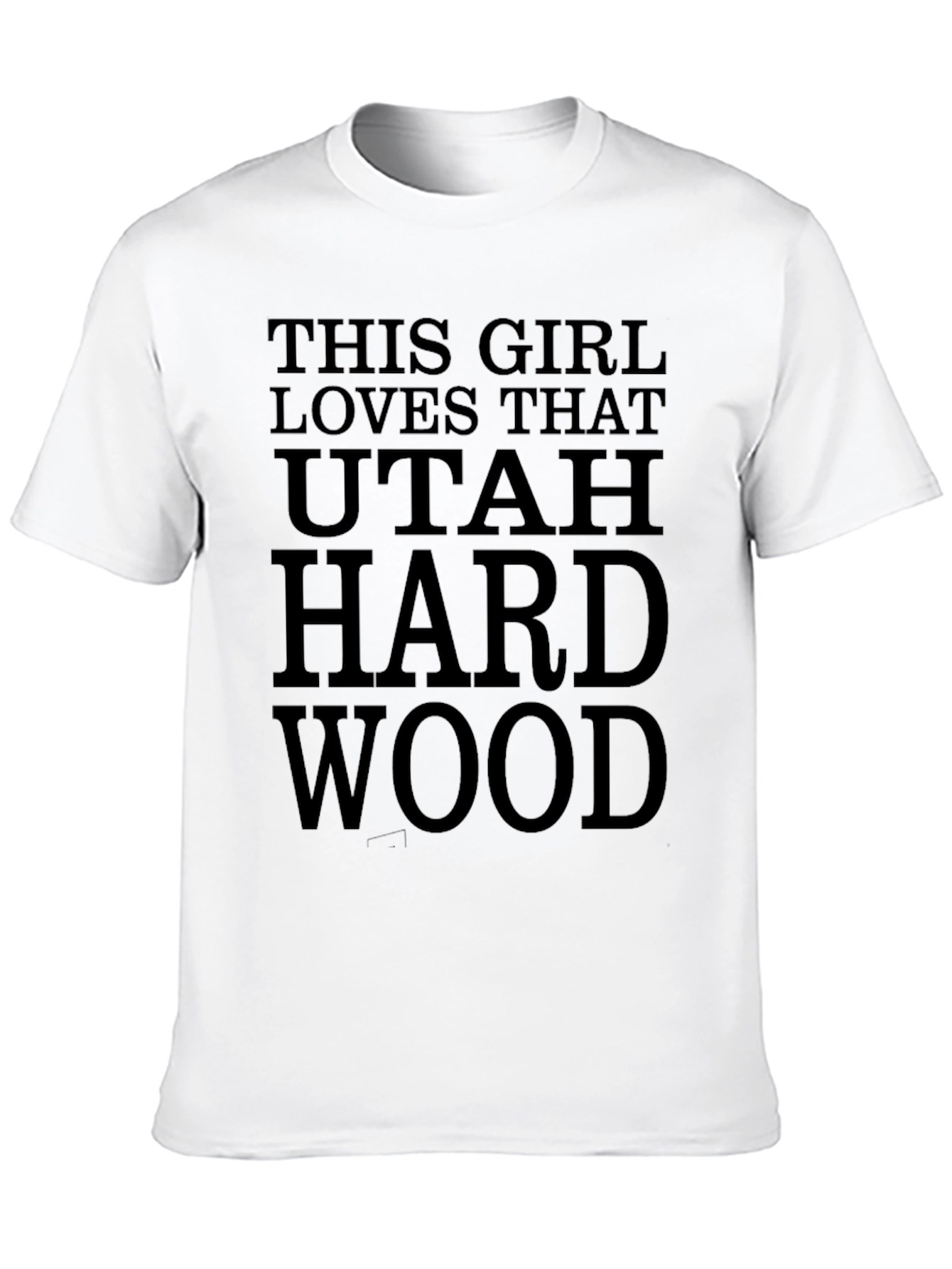 Utah Hardwood Lover T-Shirt - Funny Basketball Fan Tee