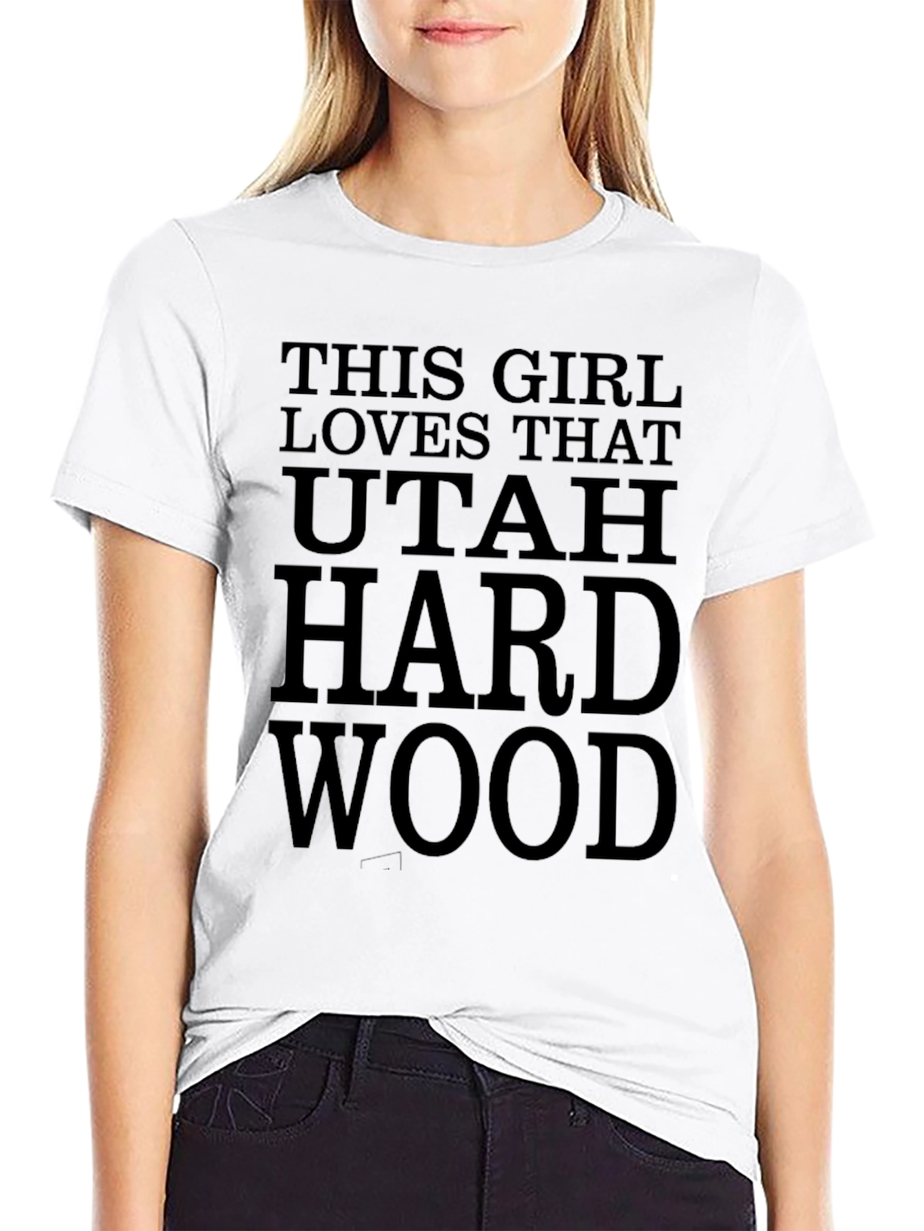 Utah Hardwood Lover T-Shirt - Funny Basketball Fan Tee