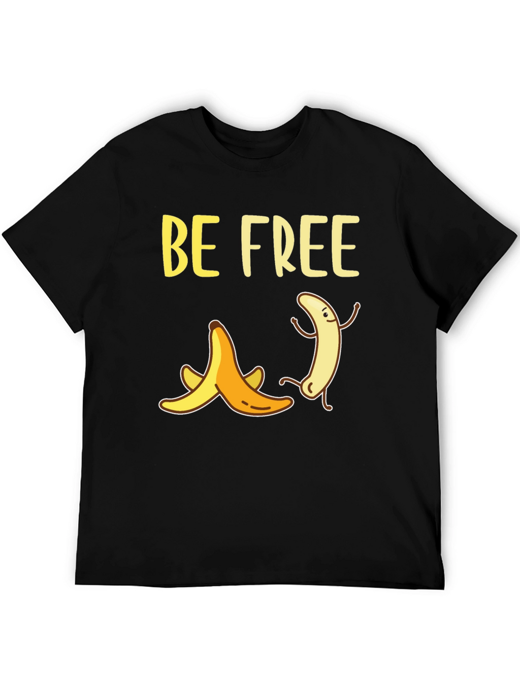 Be Free Banana Graphic T-Shirt