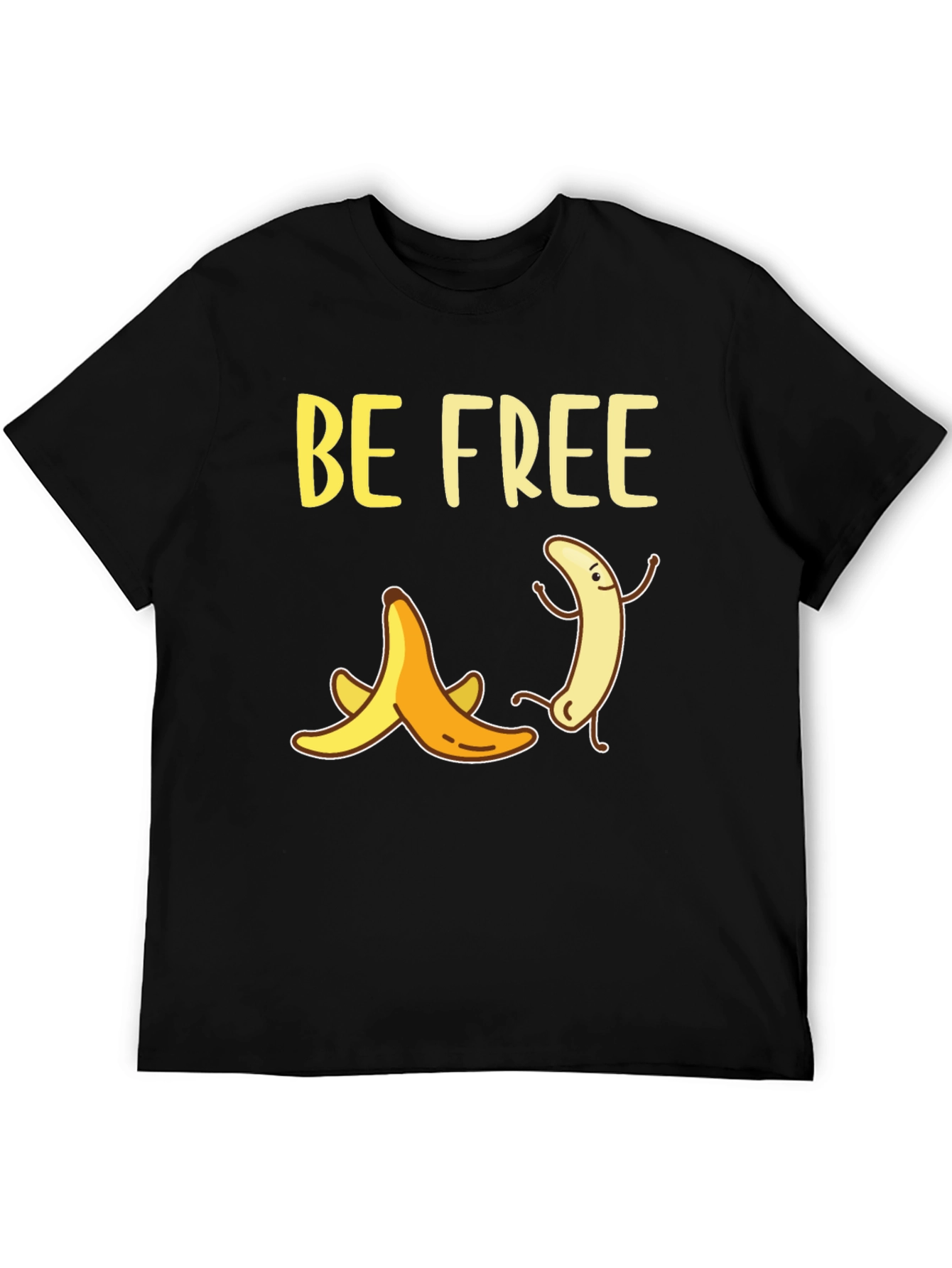 Be Free Banana Graphic T-Shirt
