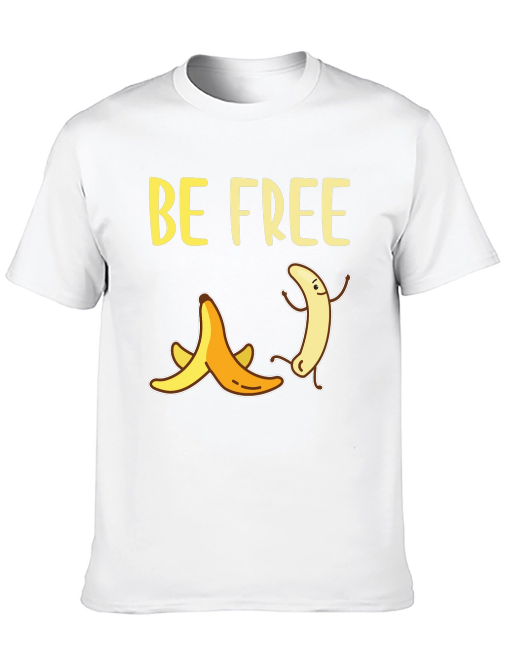 Be Free Banana Graphic T-Shirt