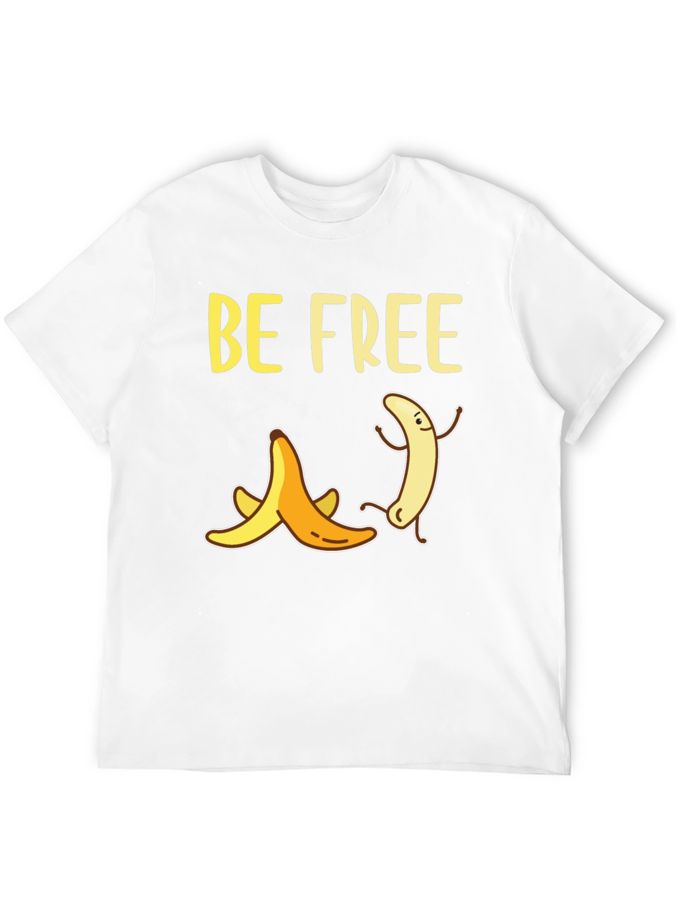 Be Free Banana Graphic T-Shirt