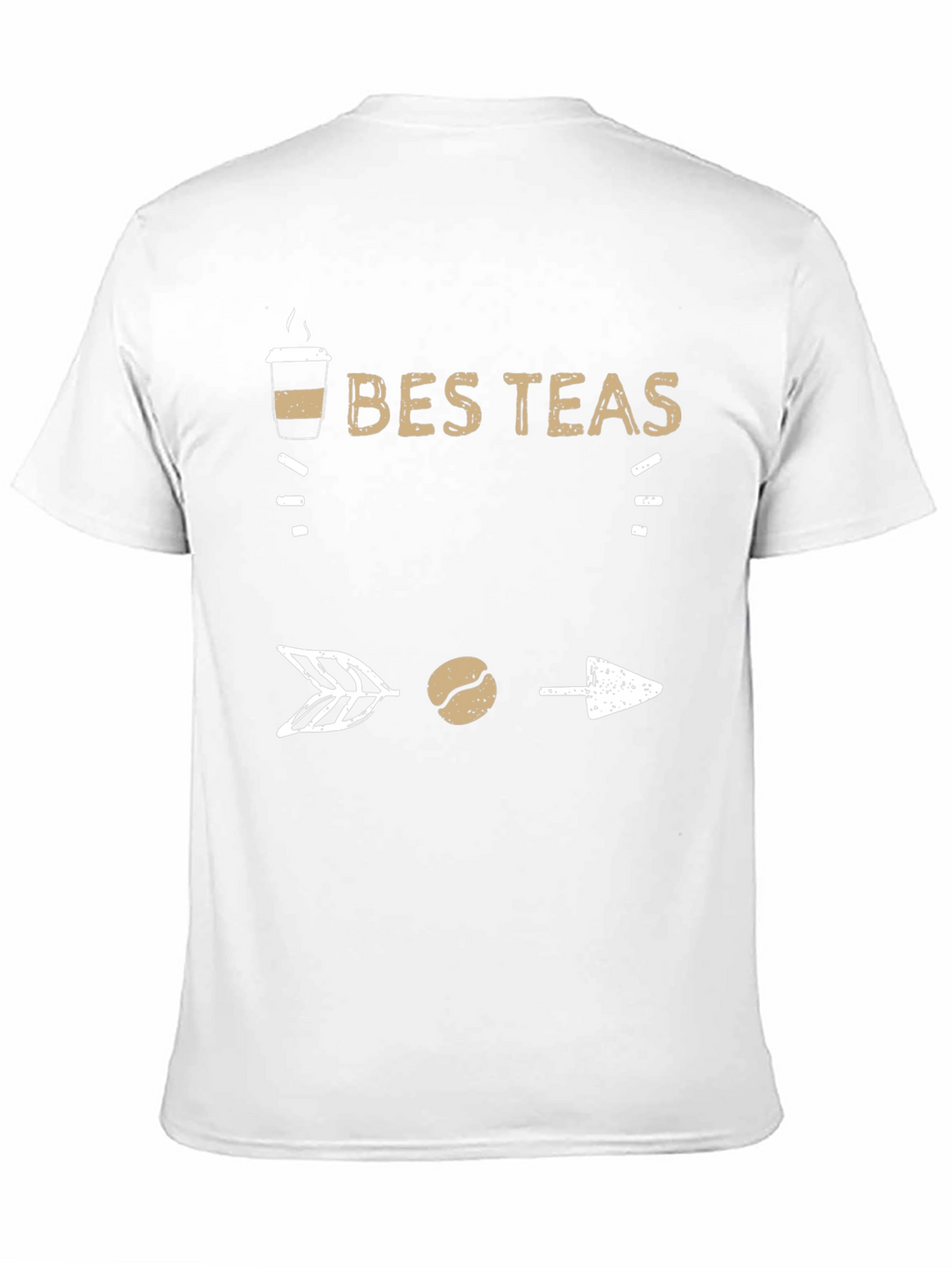 Best Teas T-Shirt - Coffee Bean Arrow Design