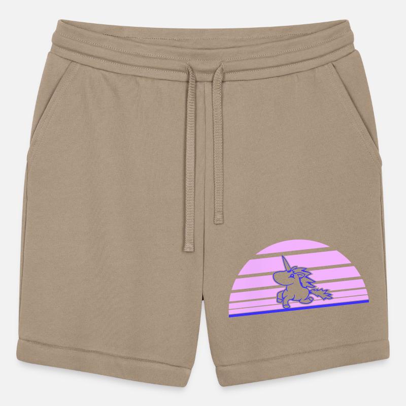 Unicorn Jumping Sun Stripes Cute Cool Silhouette