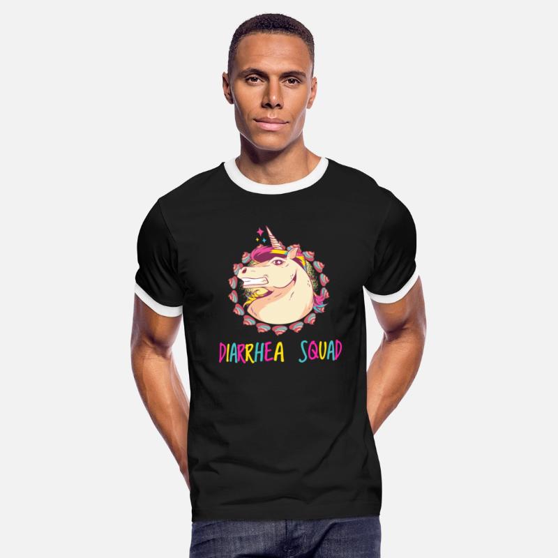 Unicorn Mullet Diarrhea Squad Rainbow Poop