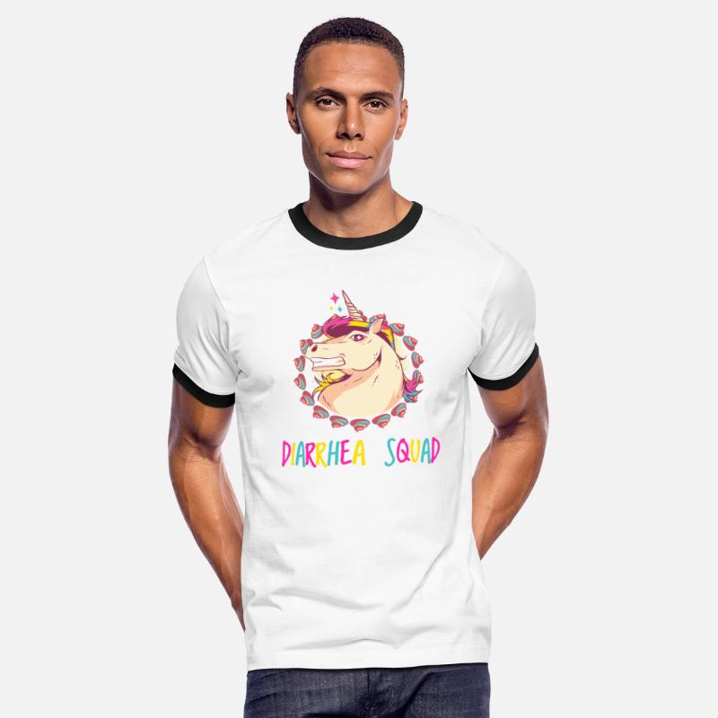 Unicorn Mullet Diarrhea Squad Rainbow Poop