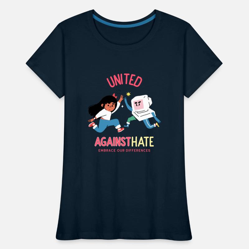United Against Hate Embrace Our Differences Design