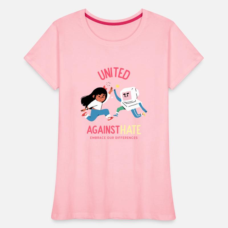 United Against Hate Embrace Our Differences Design