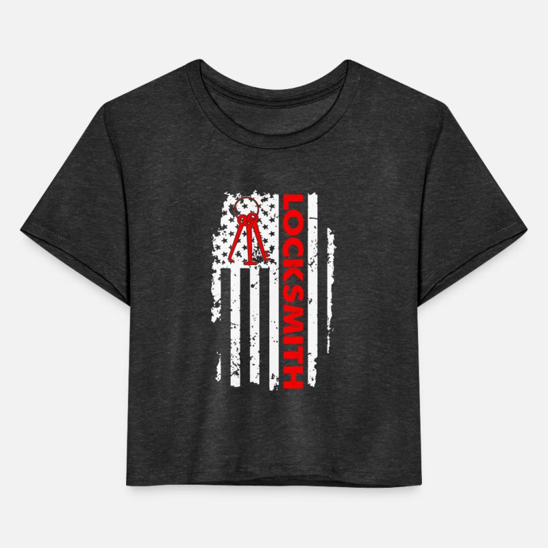 US Flag Patriotic Locksmith Lock Picking