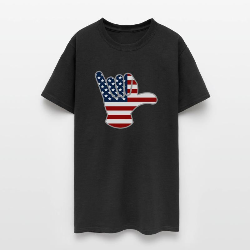 USA flag Shaka
