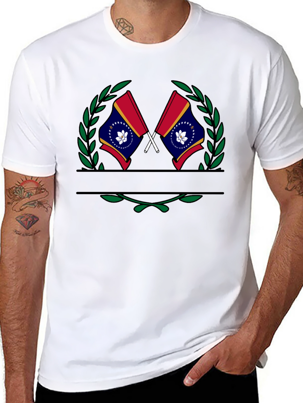 Mississippi State Flag T-Shirt