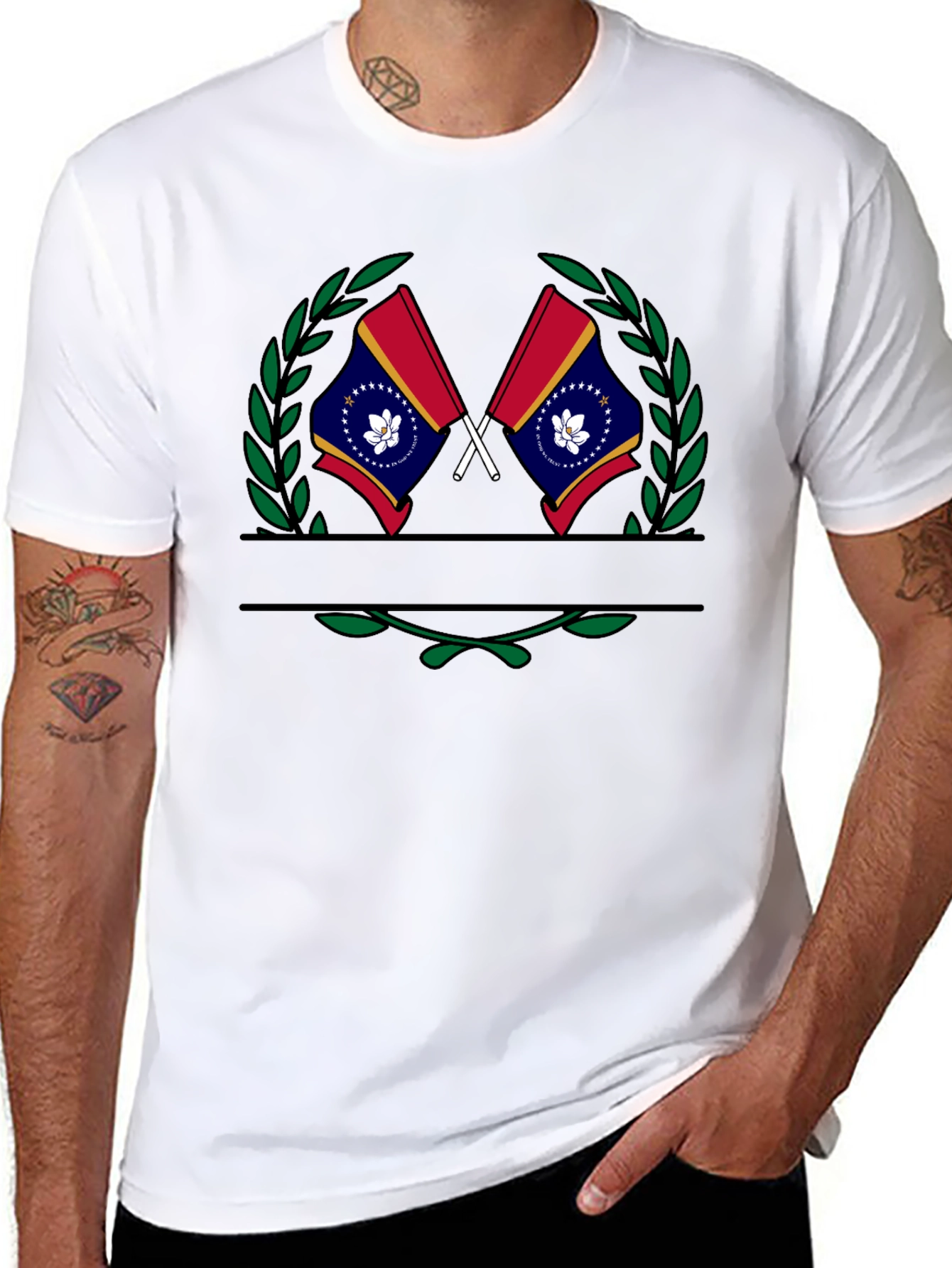 Mississippi State Flag T-Shirt