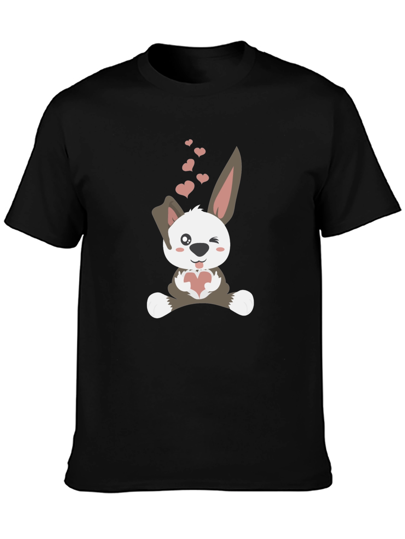 Cute Bunny Valentines Day T-Shirt