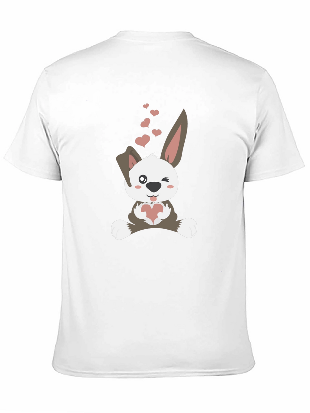 Cute Bunny Valentines Day T-Shirt