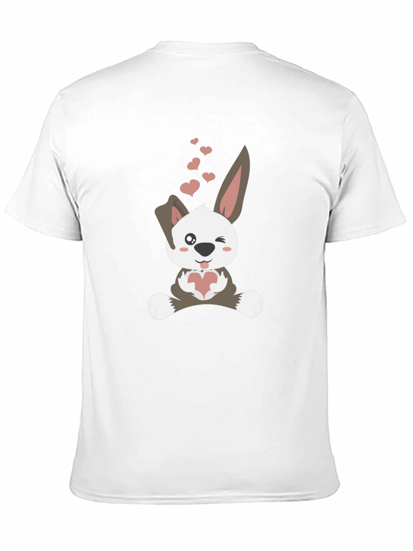 Cute Bunny Valentines Day T-Shirt