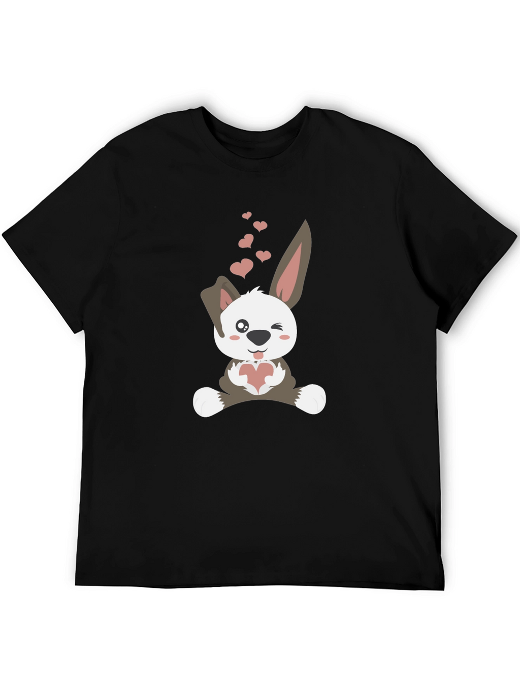 Cute Bunny Valentines Day T-Shirt
