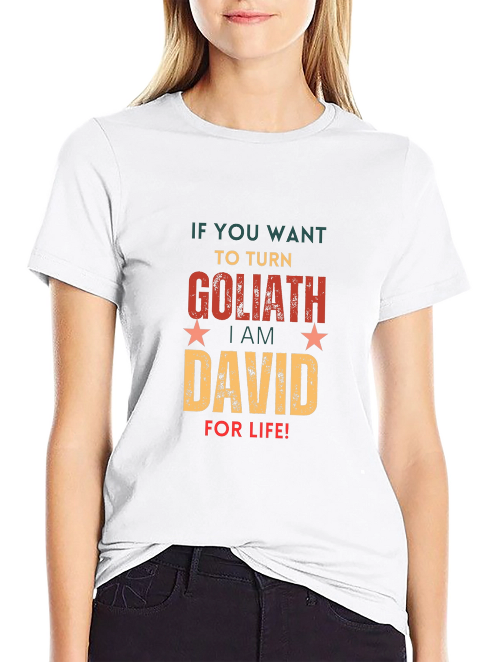Goliath David T-Shirt - Graphic Tee