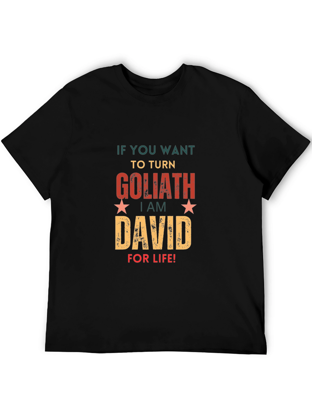 Goliath David T-Shirt - Graphic Tee