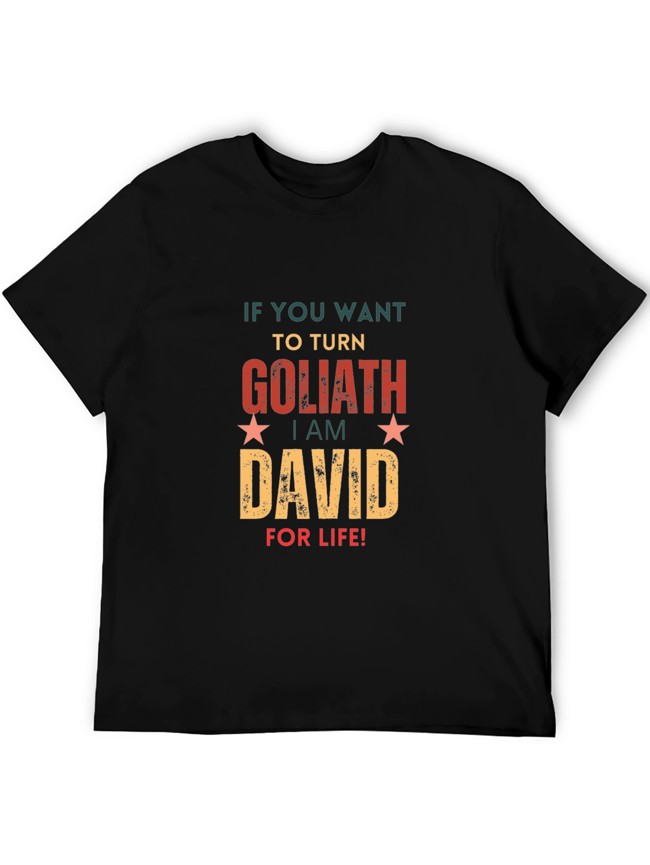 Goliath David T-Shirt - Graphic Tee