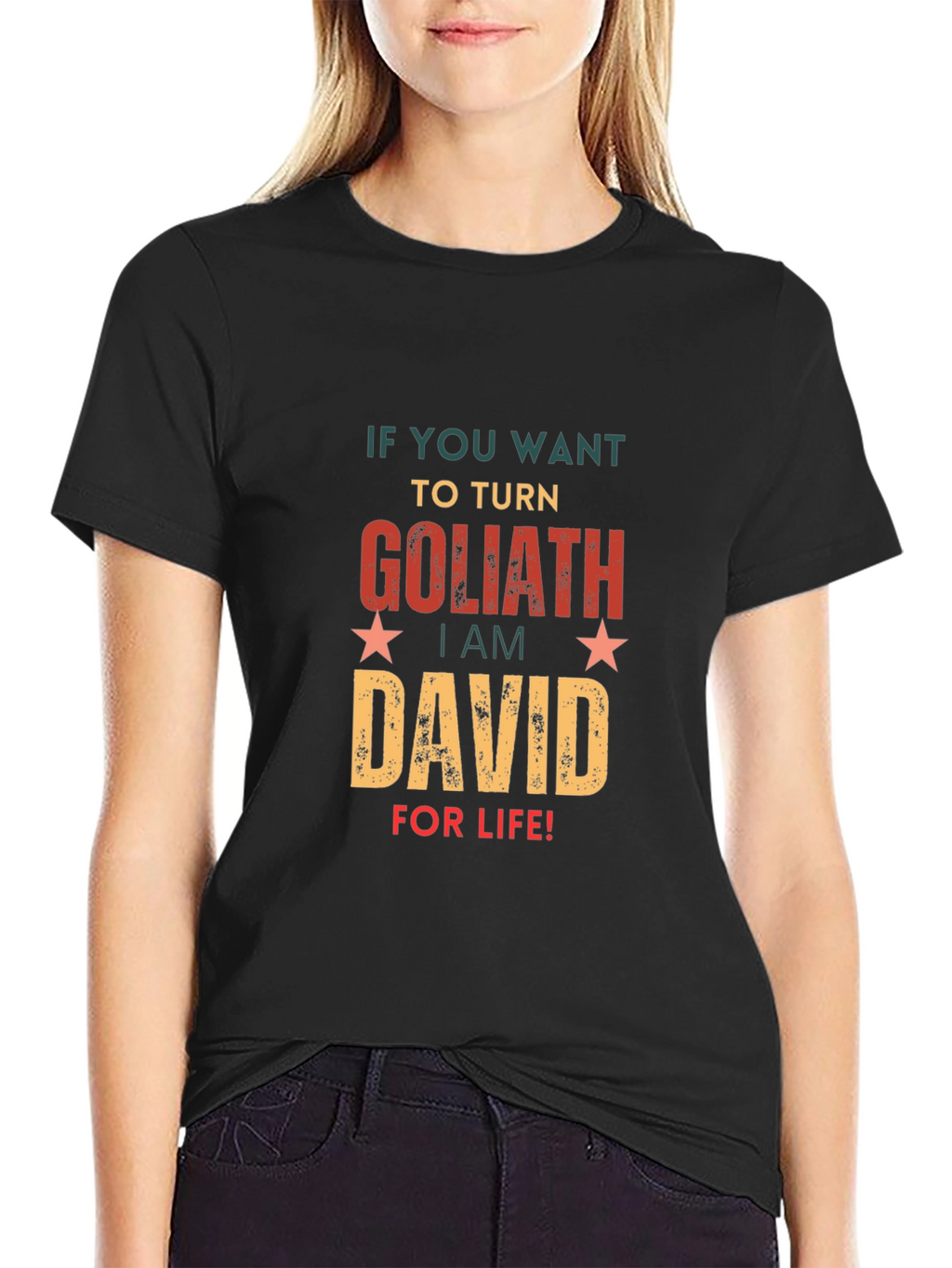 Goliath David T-Shirt - Graphic Tee