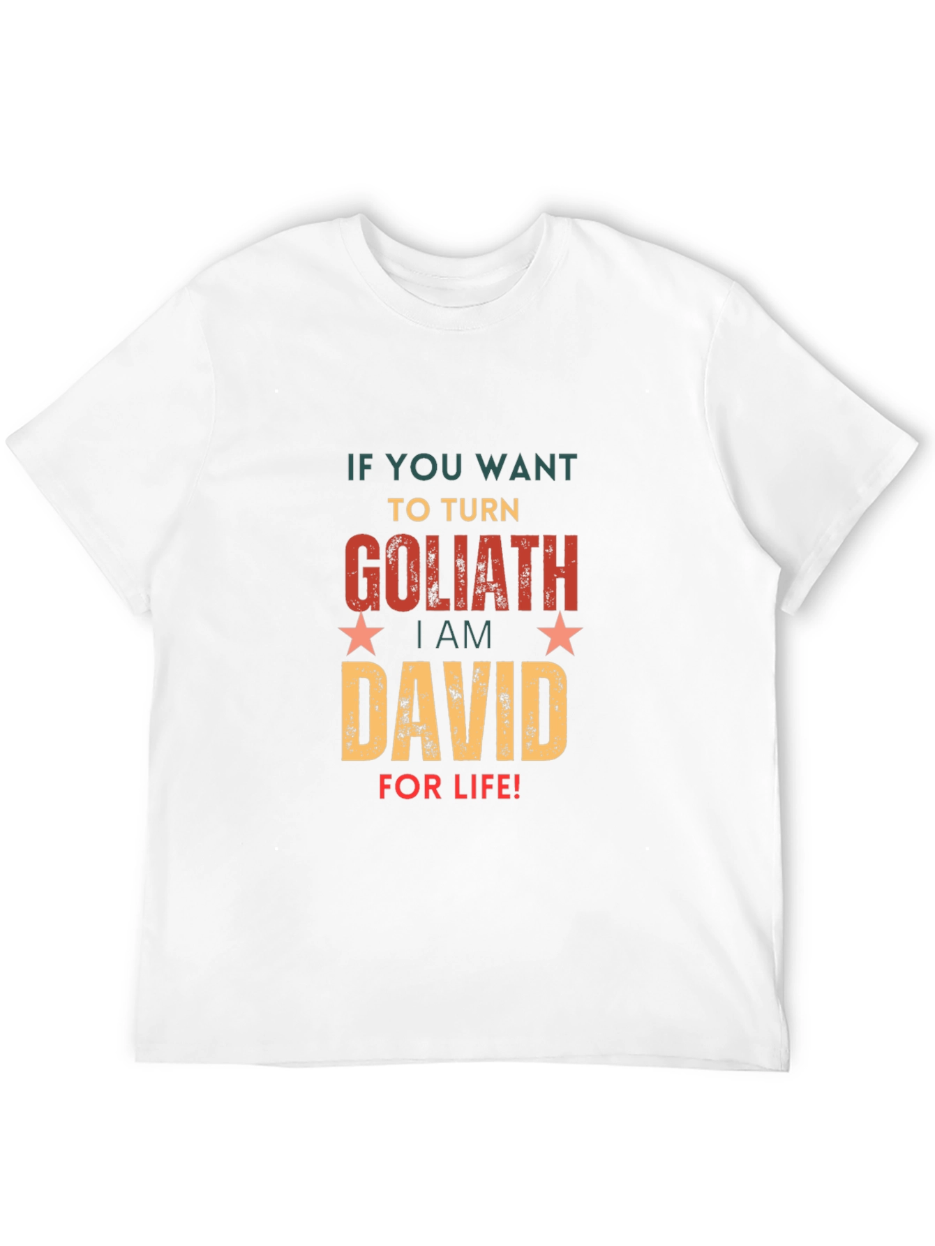 Goliath David T-Shirt - Graphic Tee