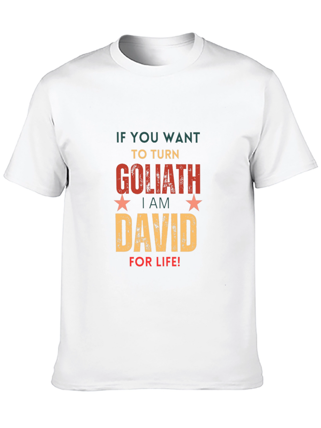 Goliath David T-Shirt - Graphic Tee