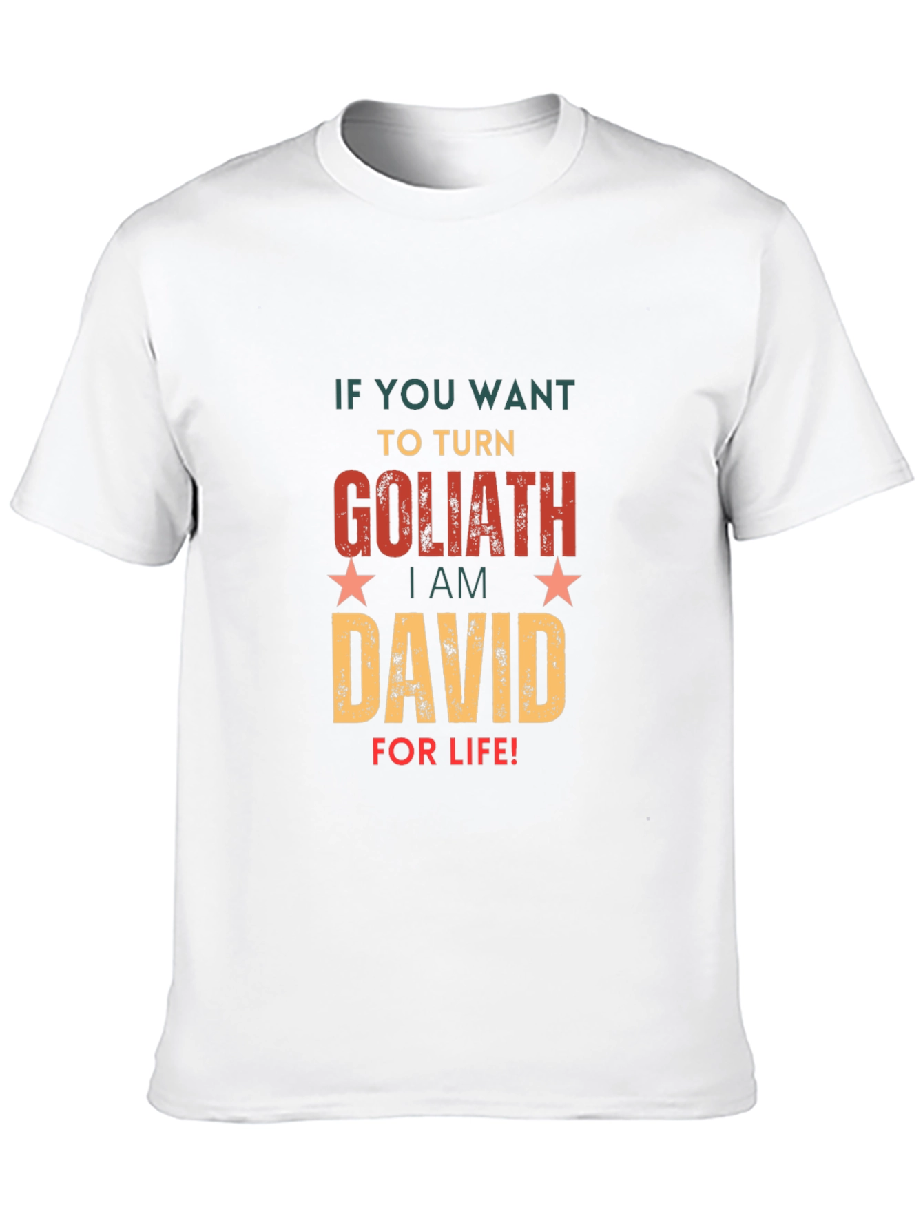 Goliath David T-Shirt - Graphic Tee