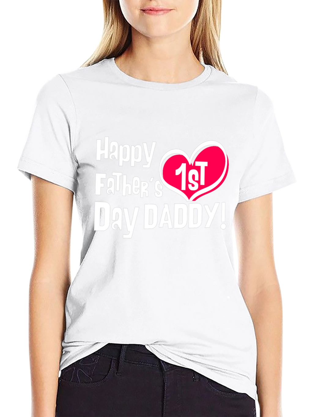 Happy 1st Fathers Day Daddy T-Shirt