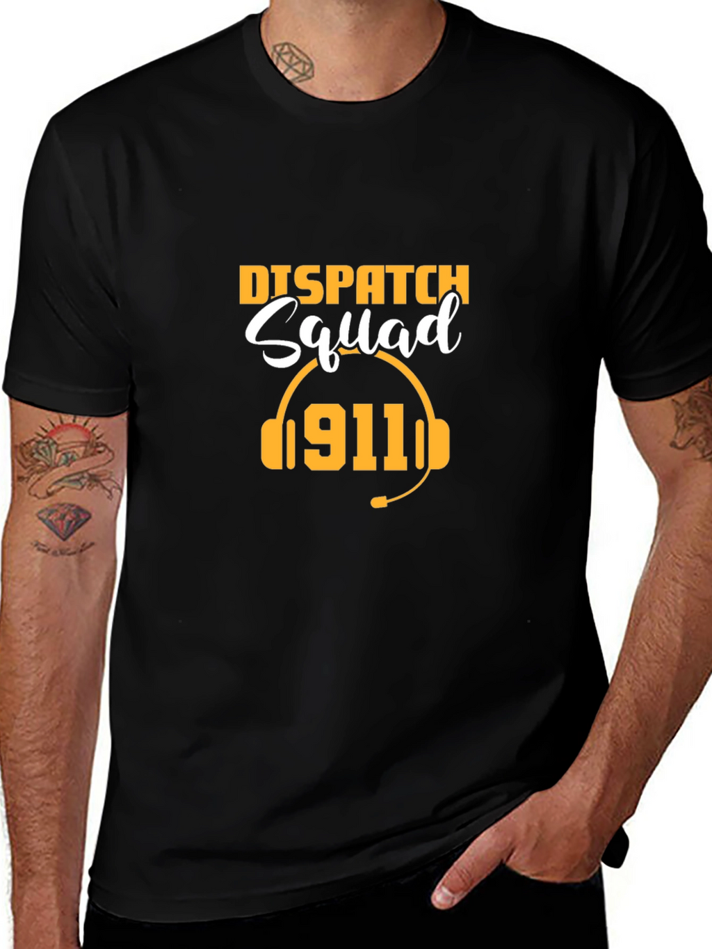 Dispatch Squad 911 T-Shirt - Emergency Responder Apparel