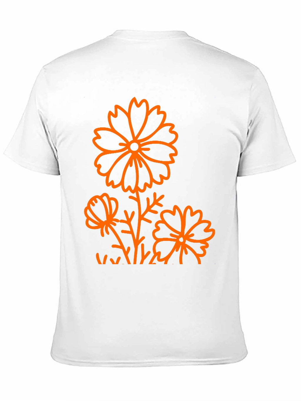 Black Floral Graphic Tee