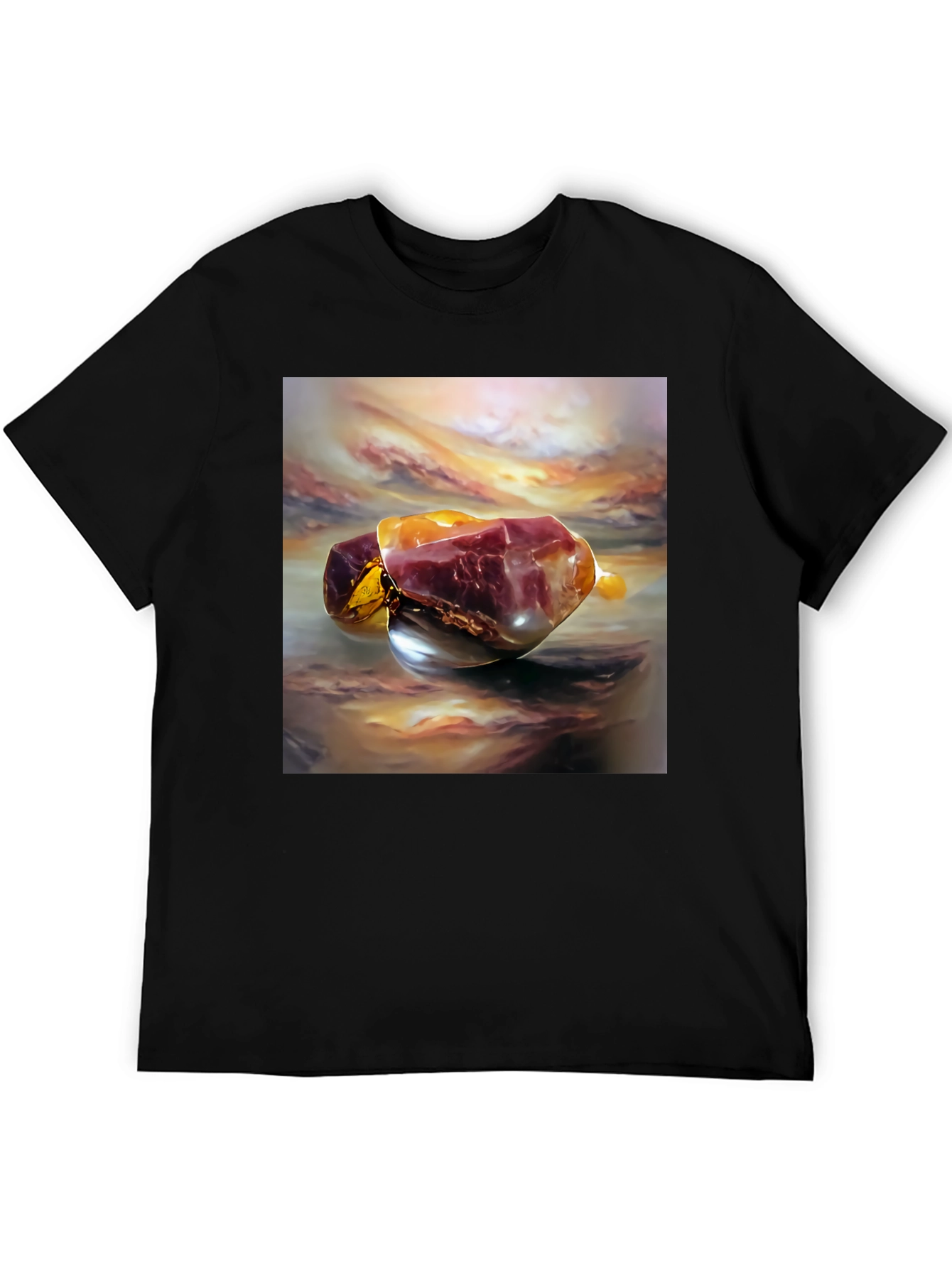 Abstract Gemstone Art T-Shirt