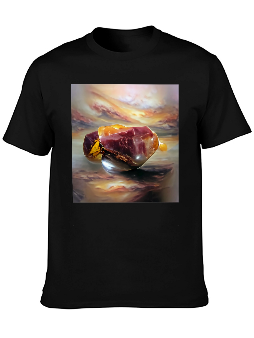 Abstract Gemstone Art T-Shirt