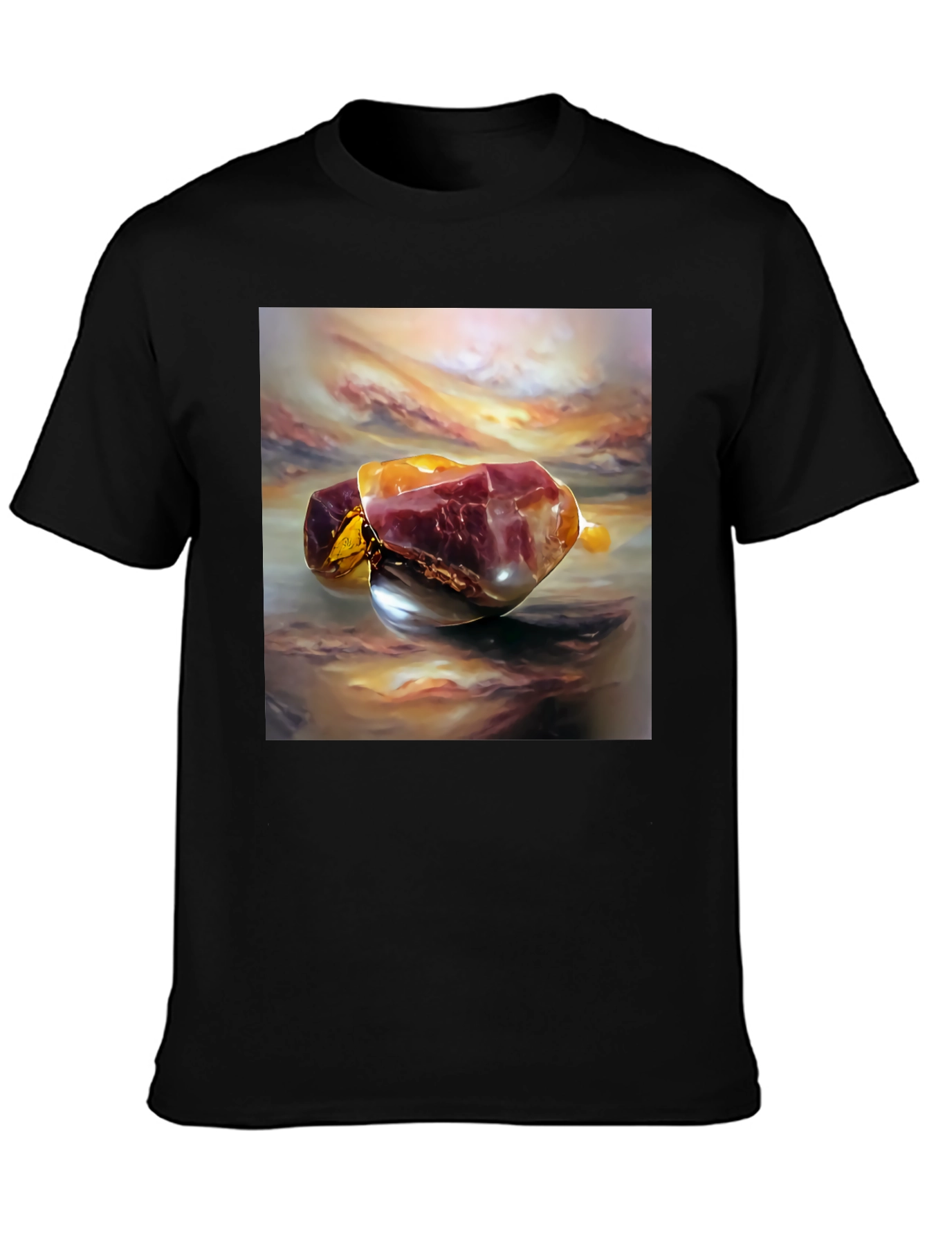 Abstract Gemstone Art T-Shirt