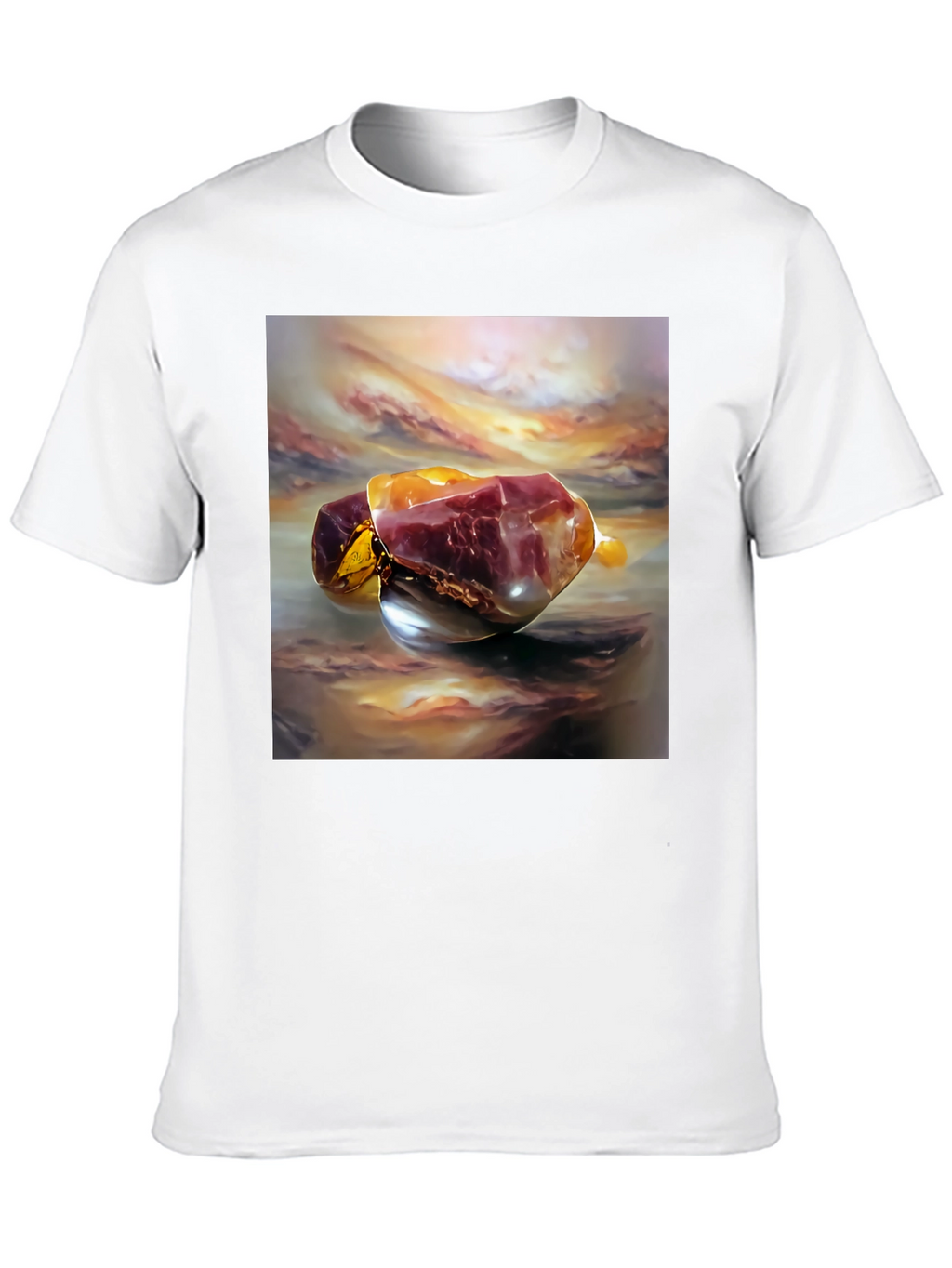 Abstract Gemstone Art T-Shirt