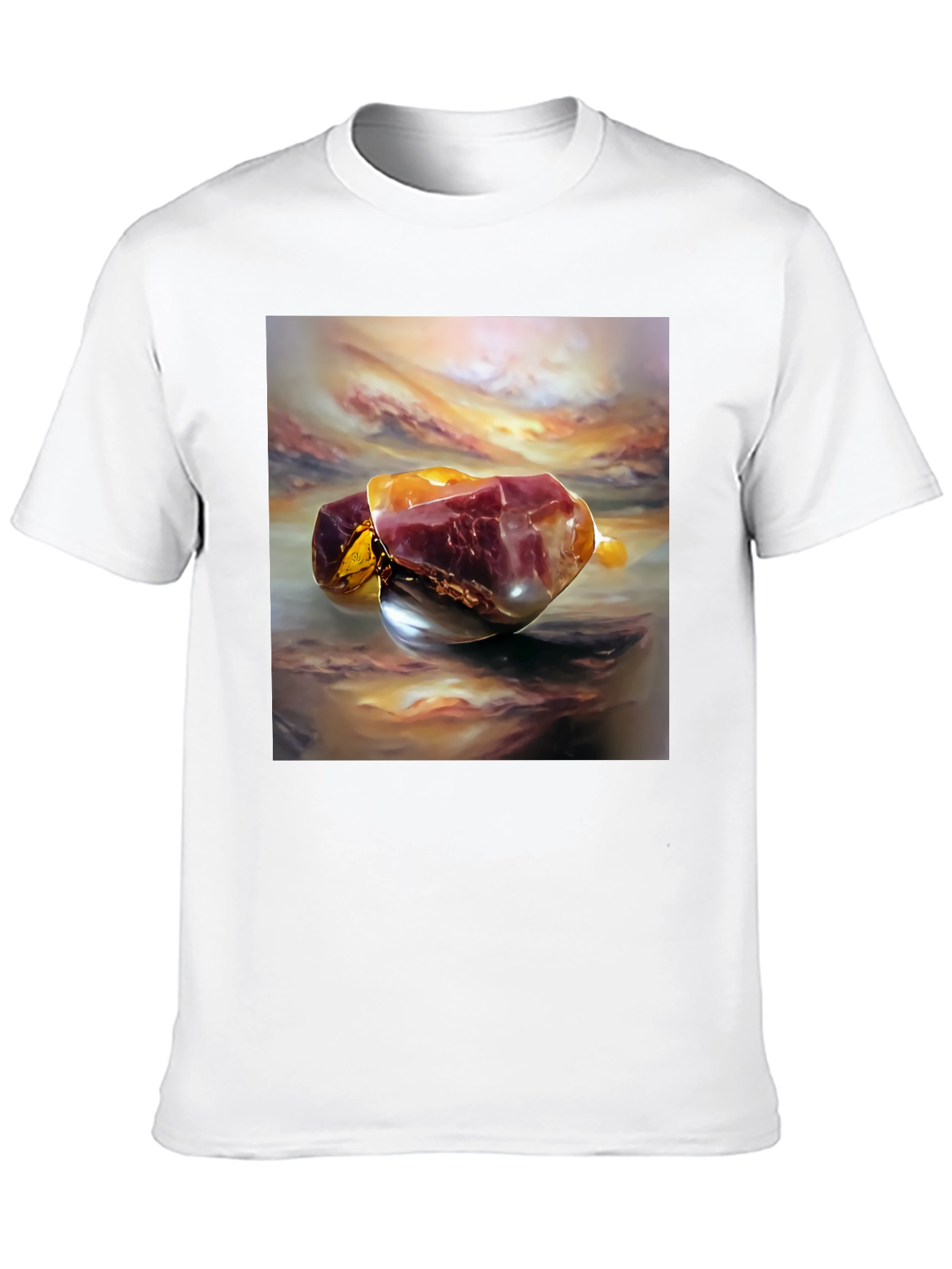 Abstract Gemstone Art T-Shirt