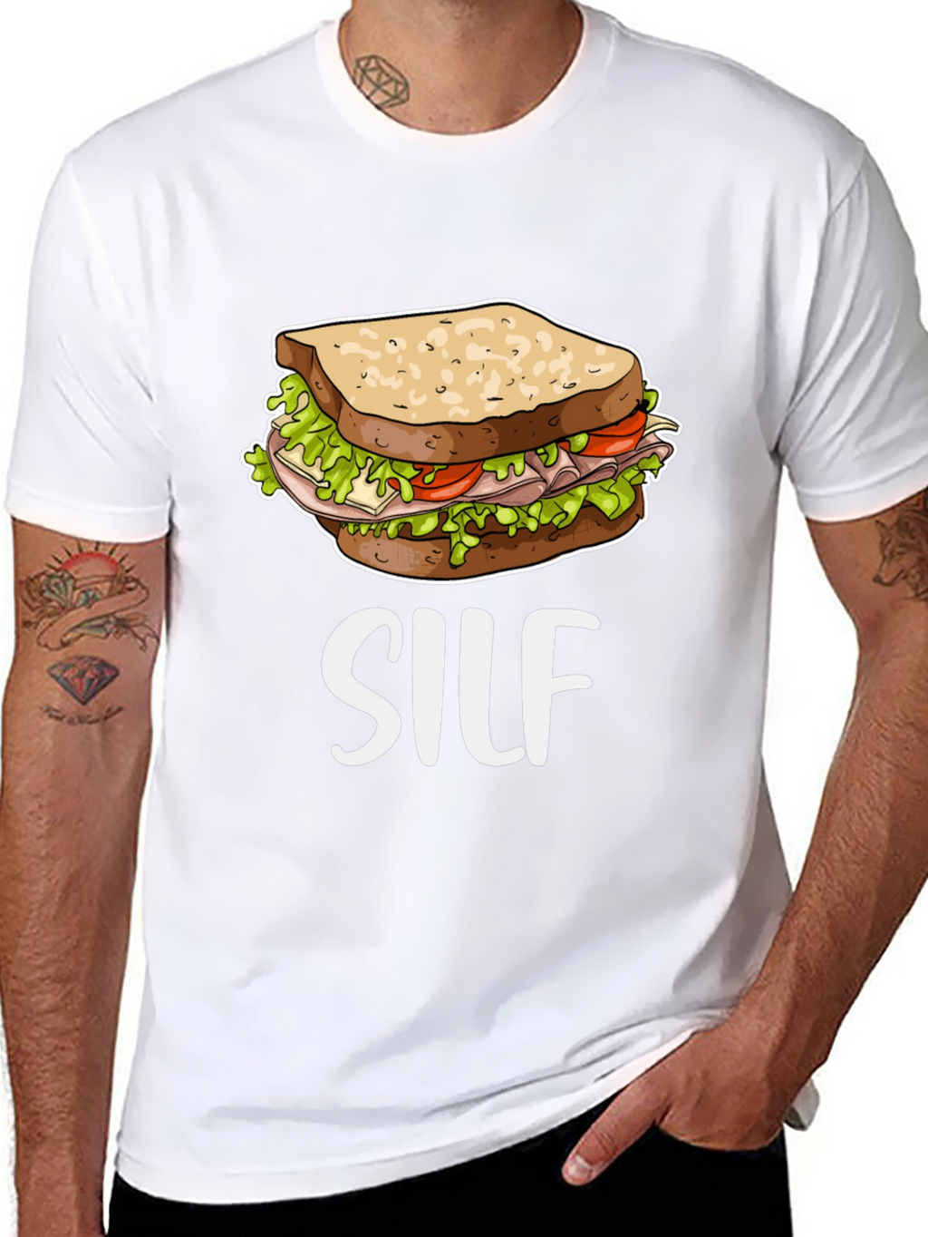 SILF Sandwich Funny T-Shirt