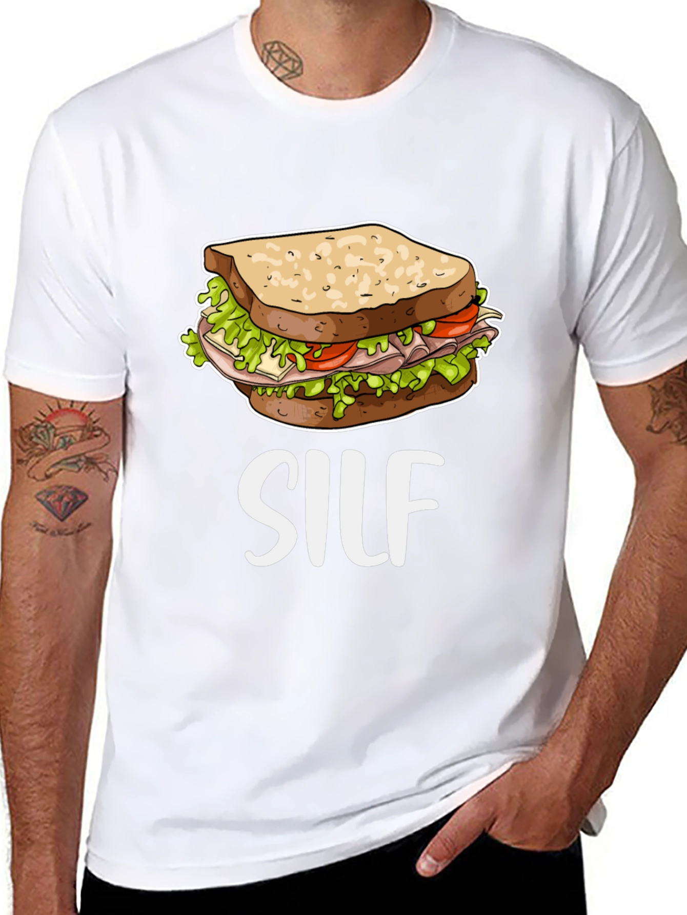 SILF Sandwich Funny T-Shirt