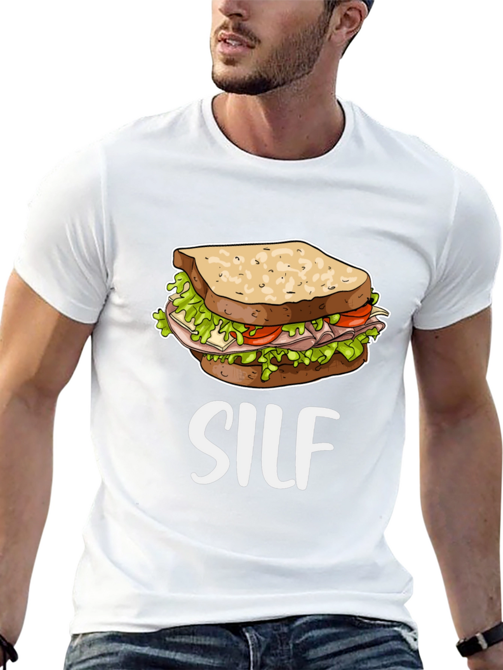 SILF Sandwich Funny T-Shirt