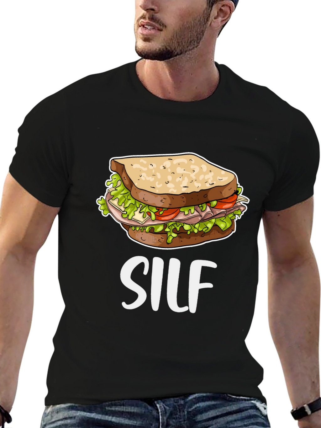 SILF Sandwich Funny T-Shirt