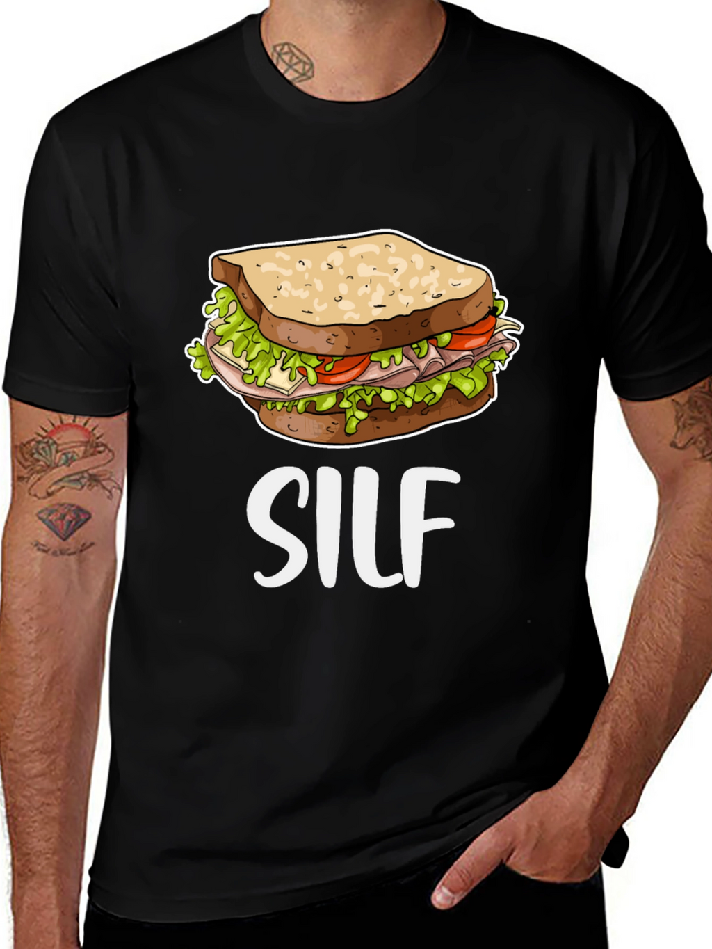 SILF Sandwich Funny T-Shirt