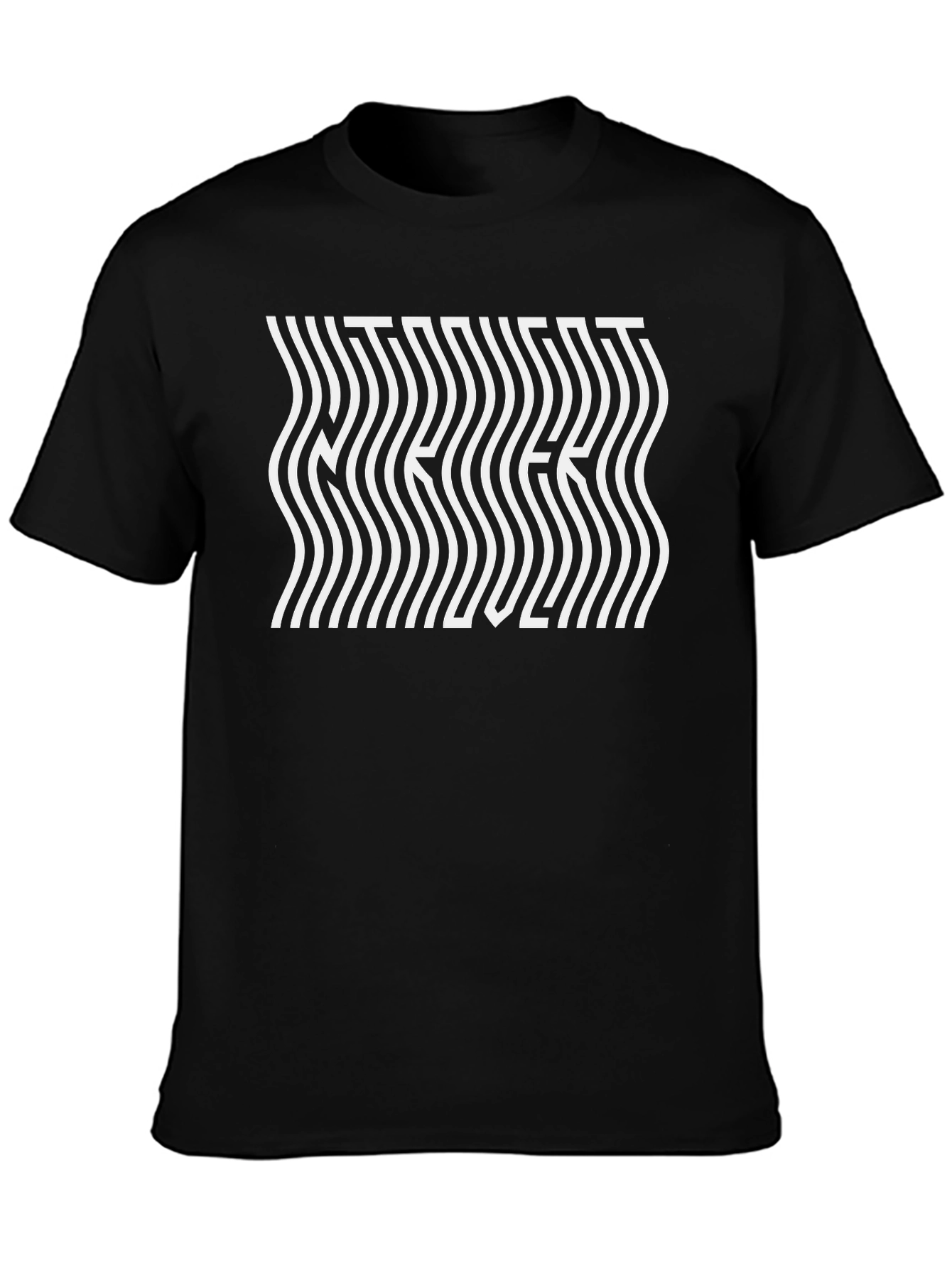 Optical Illusion T-Shirt - Abstract Graphic Tee